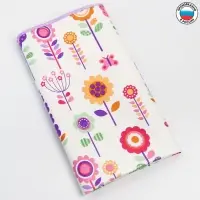 Клеёнка с ПВХ-покрытием, 70&times;100 см, на резинке, МИКС