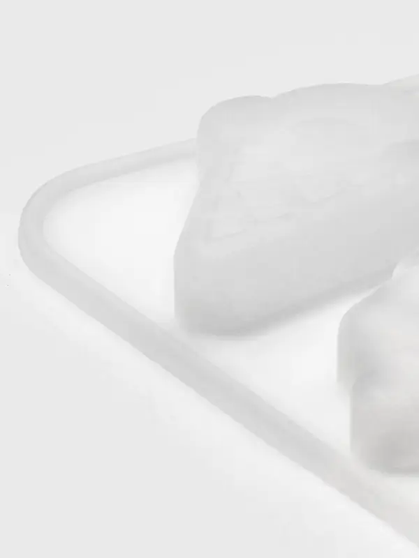 Форма для шоколада &laquo;Мороженое&raquo;, силикон, 16&times;11&times;1 см, 9 ячеек, прозрачная