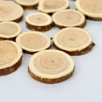 Декор &laquo;Спилы&raquo;, размеры МИКС, возможные размеры спилов: от 2 до 14 см