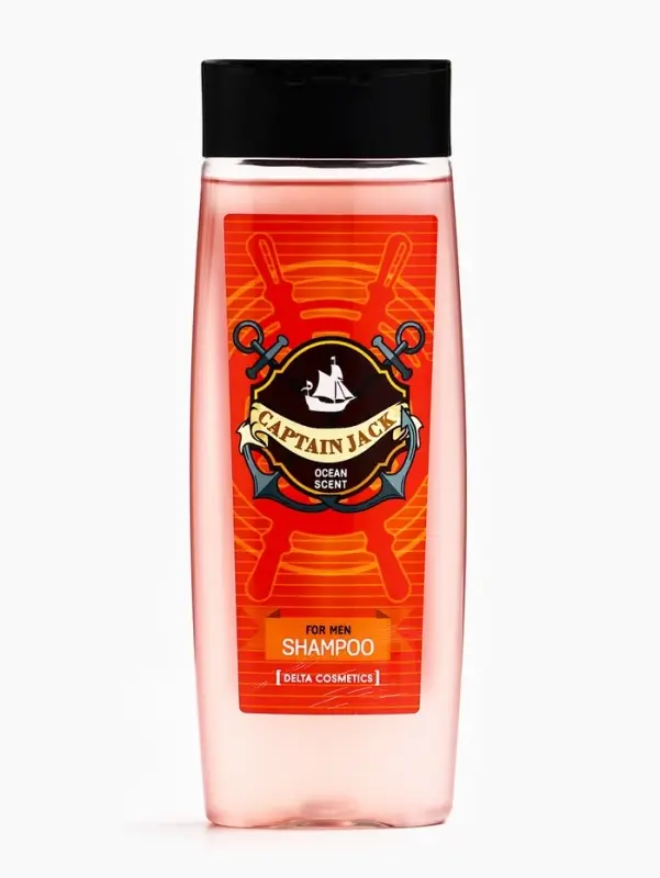 Подарочный набор мужской Captain Jack Ocean Scent: гель для душа 250 мл + шампунь 250 мл