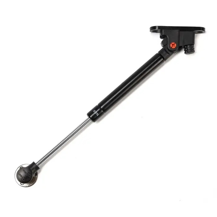 Газлифт 80N CAPPIO, доводчик, бесшумное открывание/закрывание, черный, 2 шт.