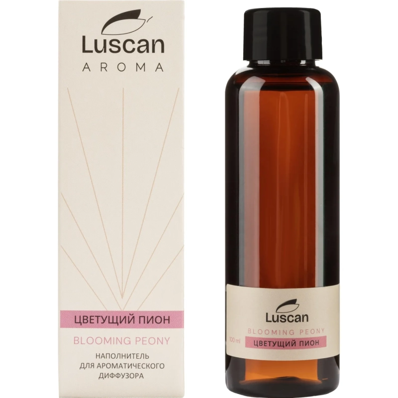 Наполнитель аромадиффузор Luscan Цветущий пион 100 мл