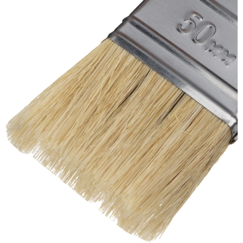 Кисть плоская 2"/50 мм, натур.щетина STAYER 0101-050