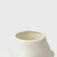 Ваза для цветов, пластик, 9&times;6&times;20 см, 1.7 л, белая