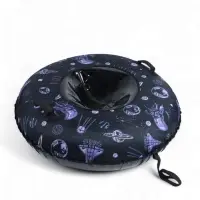 Тюбинг – ватрушка «Космос», диаметр чехла 120 см, чёрная, Winter Star