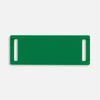 Лейбл из ПВХ Kova, зеленый