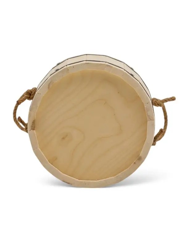 Запарник - ведро для бани и сауны, 13 л, липа, пластиковая вставка, с крышкой, &laquo;Добропаровъ&raquo;