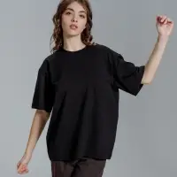 Футболка оверсайз Kangas, черная, XL/XXL