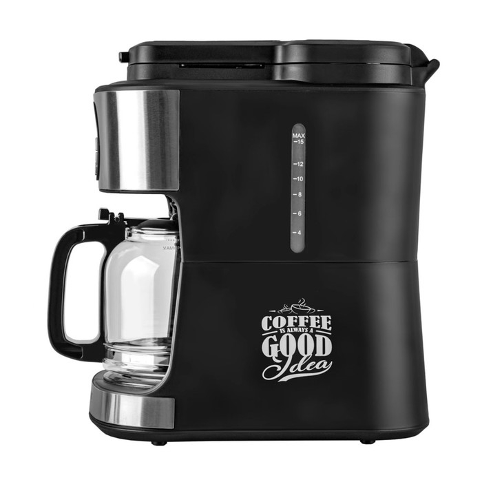 Кофеварка Endever Costa-1048, капельная, 1300 Вт, 1.8 л, чёрно-серая Кофеварка Endever Costa-1048, капельная, 1300 Вт, 1.8 л, чёрно-серая