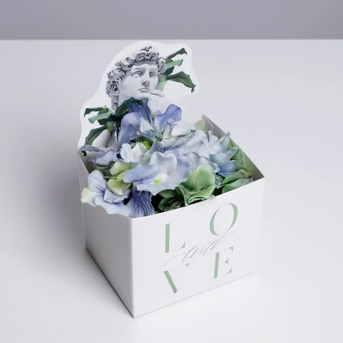 Коробки для мини букетов &laquo;DAVID&raquo;, 12 &times; 20 &times; 10 см