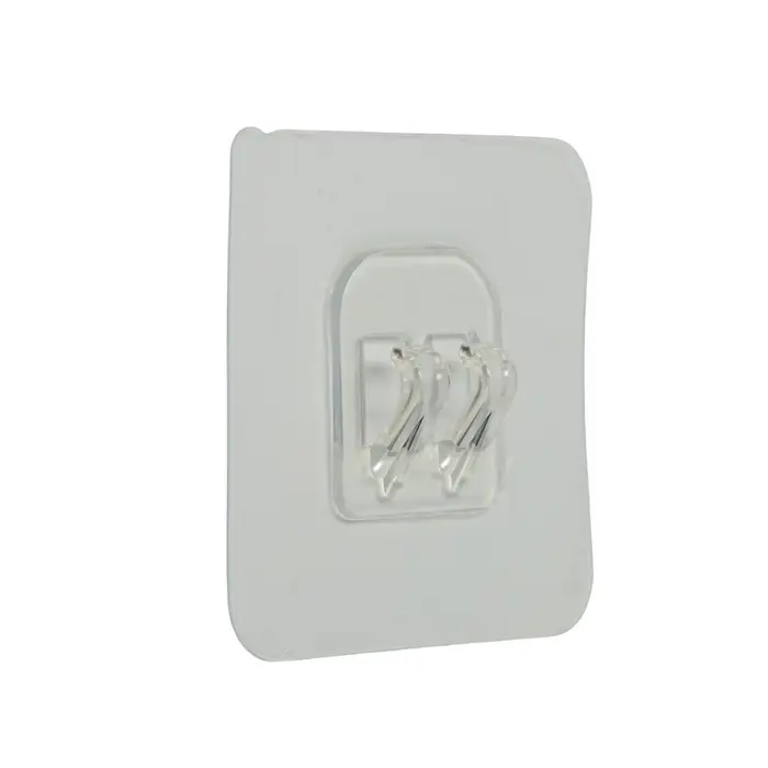 Держатель с клейкой поверхностью ТУНДРА, 60х60 мм, набор 6 шт