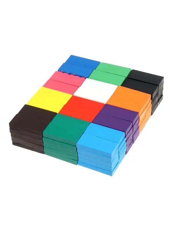 Конструктор деревянный &laquo;Кирпичики&raquo; размер плашки: 2&times;4.4&times;0.7 см