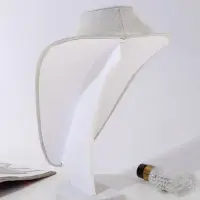 Бюст для украшений QF, 23&times;17&times;35 см, h=35 см, серый