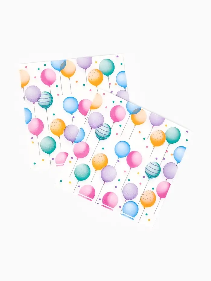Салфетки бумажные &laquo;Happy birthday&raquo;, 33&times;33 см, 20 шт.