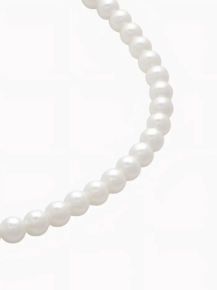 Бусы детские Выбражулька &laquo;Жемчужинки&raquo;, 40 см, белые