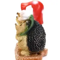 Садовая фигура 24 х 17,5 х 10,5 см "Три Ежа"
