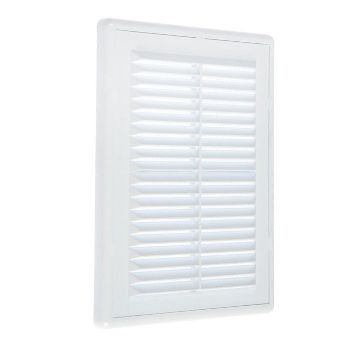 Решетка вентиляционная Решетка вентиляционная "КосмоВент" ЛР150, 150 х 200 мм, с сеткой, разъемная