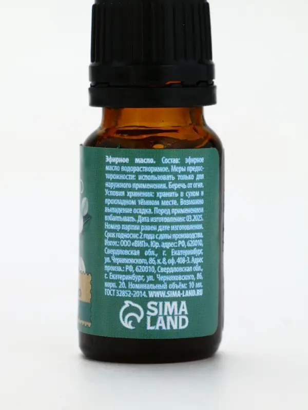 Эфирное масло, набор 6 шт х 10 мл, Банный дух