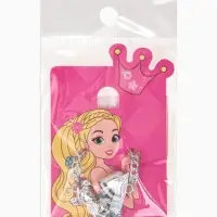 Серьги детские &laquo;Выбражулька&raquo;мишка, сердце, серебристые