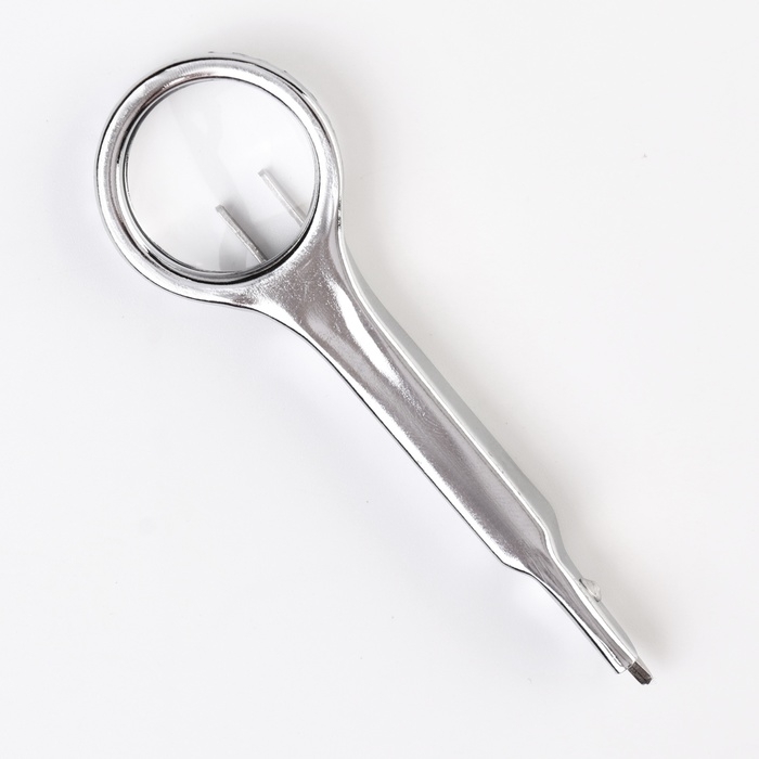 Лупа с пинцетом, кратность 8, линза 25мм Лупа с пинцетом, кратность 8, линза 25мм