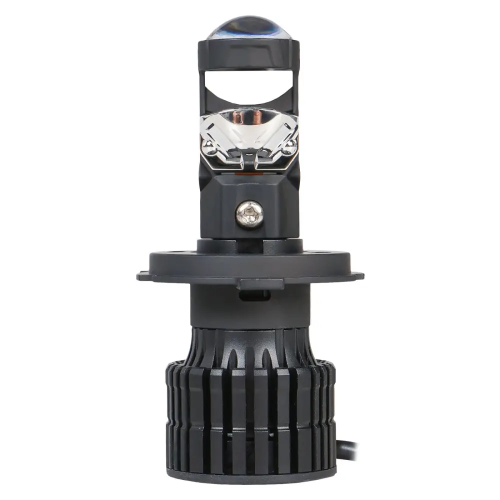 Лампа светодиод. H4 LED LENS, 50Вт, 6800Лм (3400Лм x 2), 6500К, 12/24В, кмпл. 2 шт.