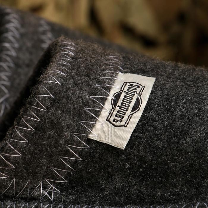 Набор банный Набор банный "Мужской" портфель 5 предметов, серый, с вышивкой