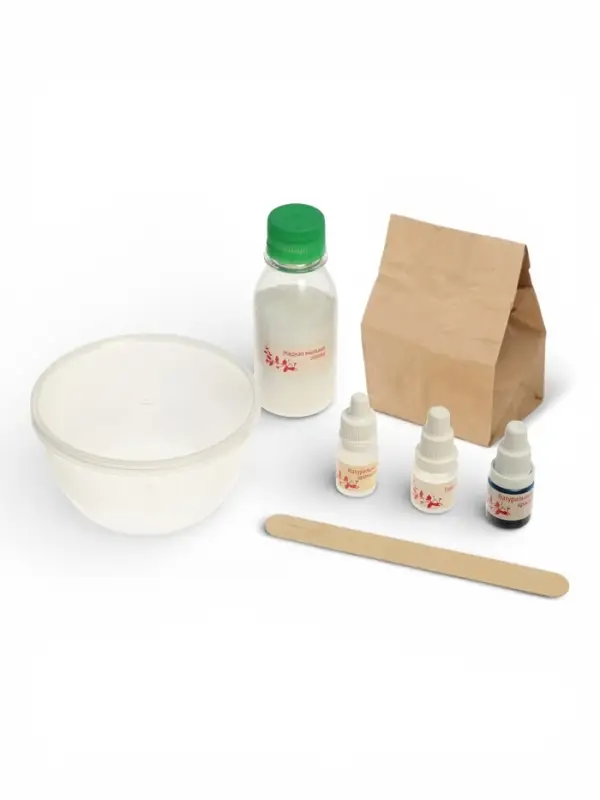 Набор опытов БрикНик &laquo;Мыло-лизун. Ледяная свежесть&raquo;, серия Юный Химик