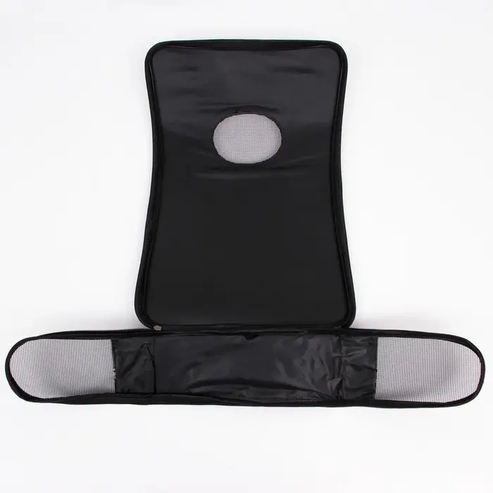 Сумка - переноска каркасная &laquo;Играющие котики&raquo;, размер S, 37.5&times;17&times;22 см, серая