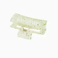 Крабик для волос &laquo;Мадлен&raquo;, прямой, 9 см, МИКС