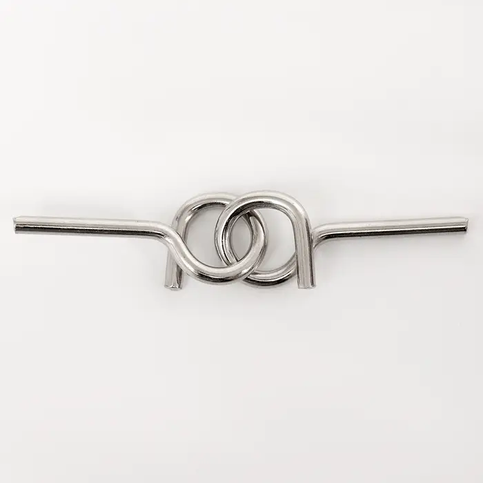 Головоломка металлическая «Умные гвозди» №20, на блистере