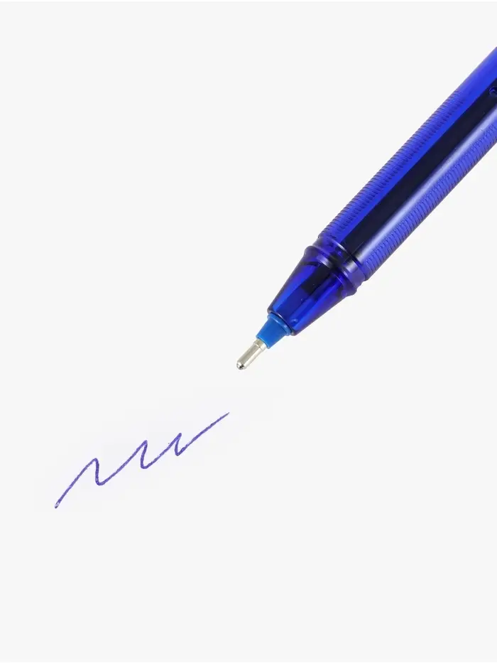 Ручка шариковая Pensan. Buro, синий стержень, игольчатый узел 1 мм, на масляной основе, МИКС