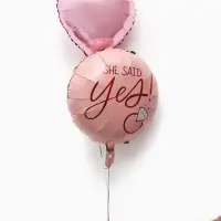 Воздушные шары фольгированные, набор &laquo;Девичник&raquo;, 5 шт.