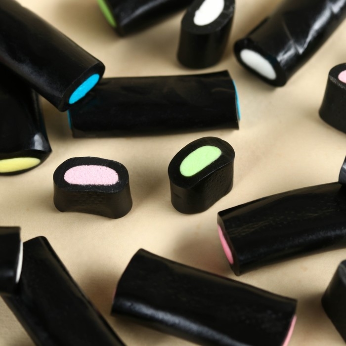 Мармелад лакрица &laquo;Сладости&raquo; с начинкой, 50 г.