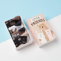 Набор носков Крошка Я "Friends", 4 пары, 10-12 см