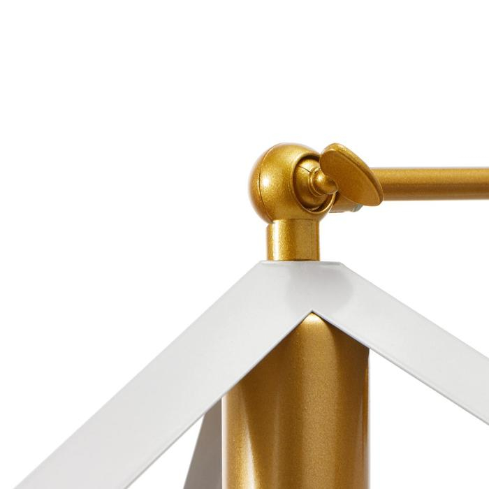 Бра  Бра "Куб" 1хE27 40Вт белый-золото 22х28х30 см