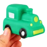 Резиновая игрушка для ванны Крошка Я &laquo;Транспорт&raquo;, 7 см, с пищалкой, МИКС