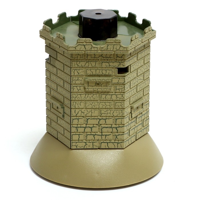 Танк «Т34», радиоуправляемый, в комплекте бункер и бинокль, световые и звуковые эффекты, работает от аккумулятора, цвет зелёный Танк «Т34», радиоуправляемый, в комплекте бункер и бинокль, световые и звуковые эффекты, работает от аккумулятора, цвет зелёный