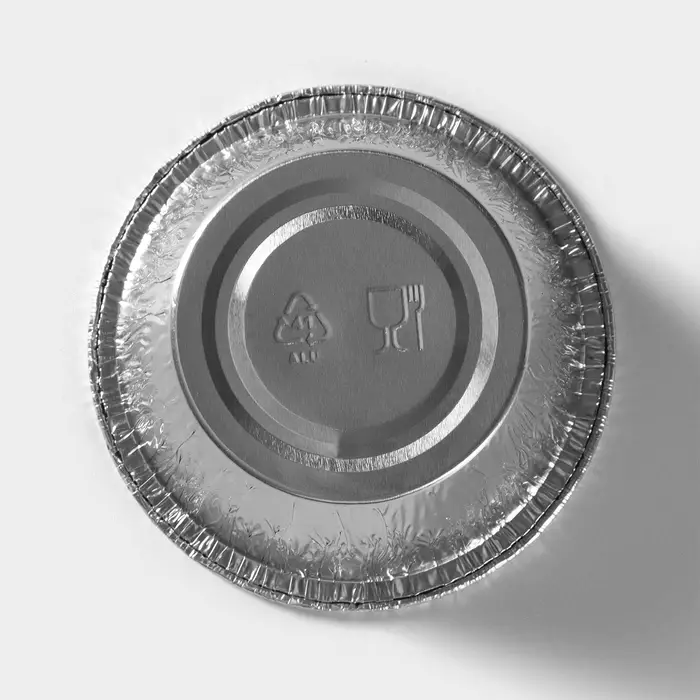 Форма для выпечки и запекания Доляна, фольга, 135 мл, 8.5&times;4 см, серебристая