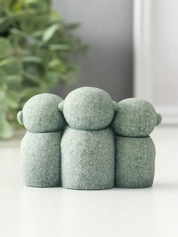 Фигурка песчаник &laquo;Статуя Дзидзо&raquo;, 3.8&times;9.5&times;6.7 см