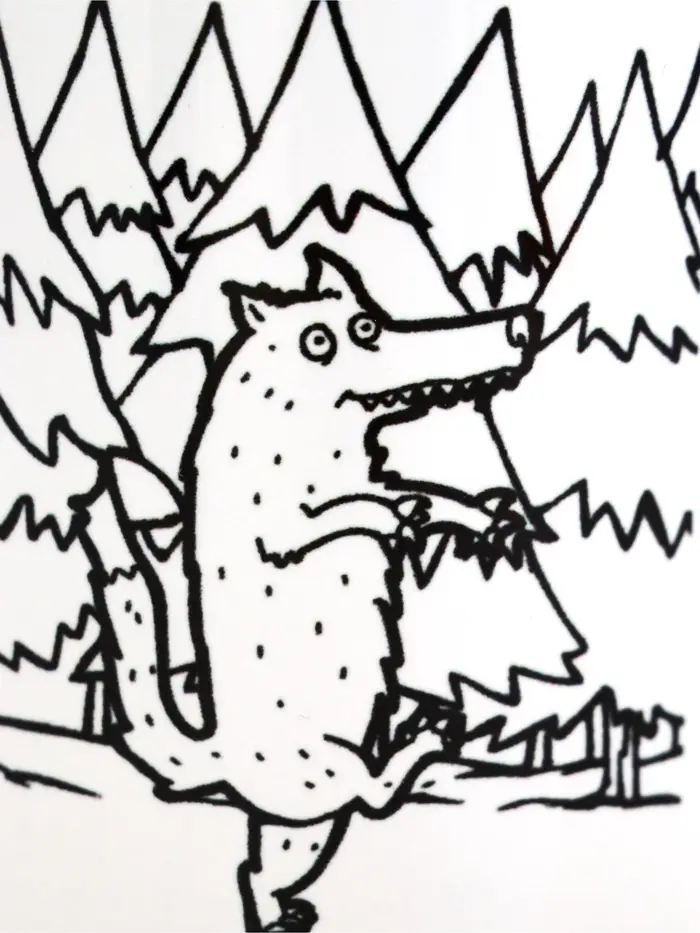 Кружка чайная керамическая &laquo;Работа не волк&raquo;, 320 мл