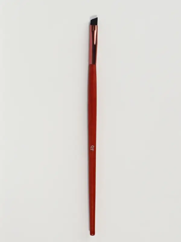 Кисть для макияжа Brush WOOD, скошенная, 16(&plusmn;1) см, коричневый/золотистый