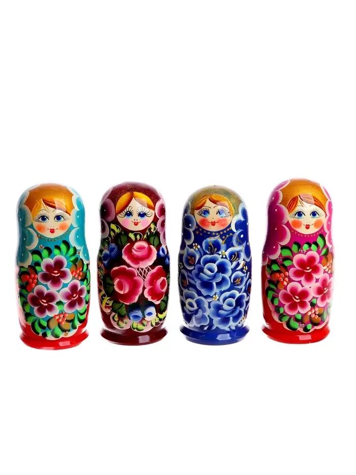 Матрёшка 5 в 1, расписная, МИКС