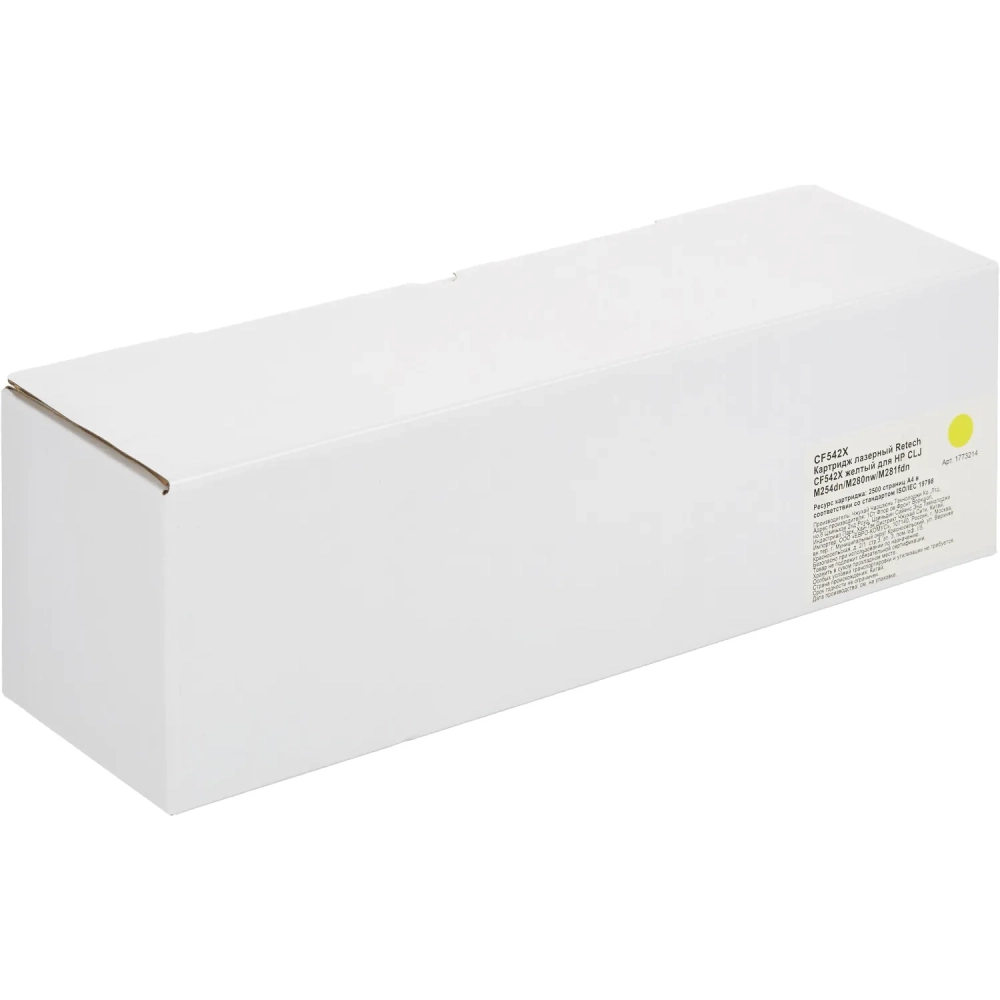 Картридж лазерный Retech CF542X жел. для HP CLJ M254dn/M280nw/M281fdn