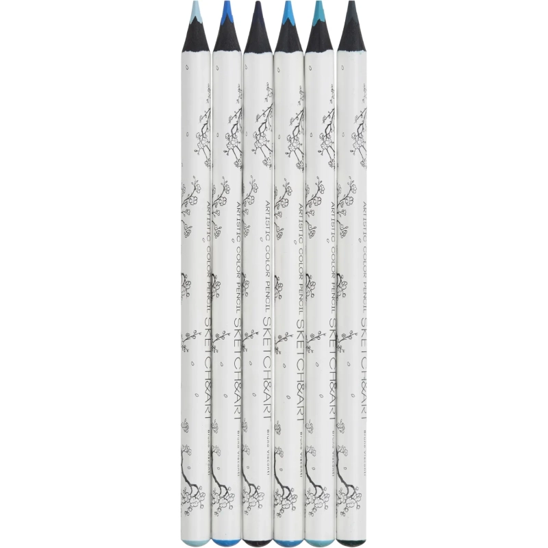 Карандаши цветные СКЕТЧ SKETCH&ARTУТОЛ.,4ММ,МОР.ПЕЙЗАЖ6,30-0118/08