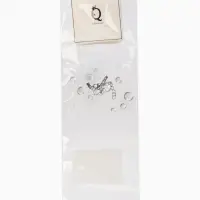 Колье на леске "Капля росы", цвет былй в серебре Колье на леске "Капля росы", цвет былй в серебре