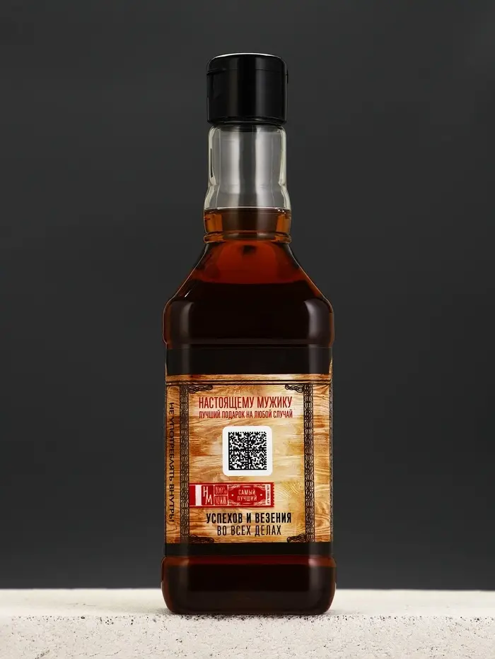 Гель для душа виски &laquo;На удачу&raquo;, 500 мл, с древесным ароматом, Чистое счастье