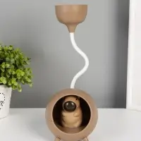 Ночник "Капибара в круглом кресле" LED 3Вт 5V USB АКБ 2 режима 8,5х8,5х25,5 см Ночник "Капибара в круглом кресле" LED 3Вт 5V USB АКБ 2 режима 8,5х8,5х25,5 см