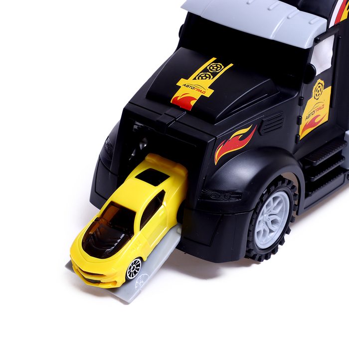 Грузовик «Перевозчик», в комплекте 10 машин и 2 вертолёта Грузовик «Перевозчик», в комплекте 10 машин и 2 вертолёта