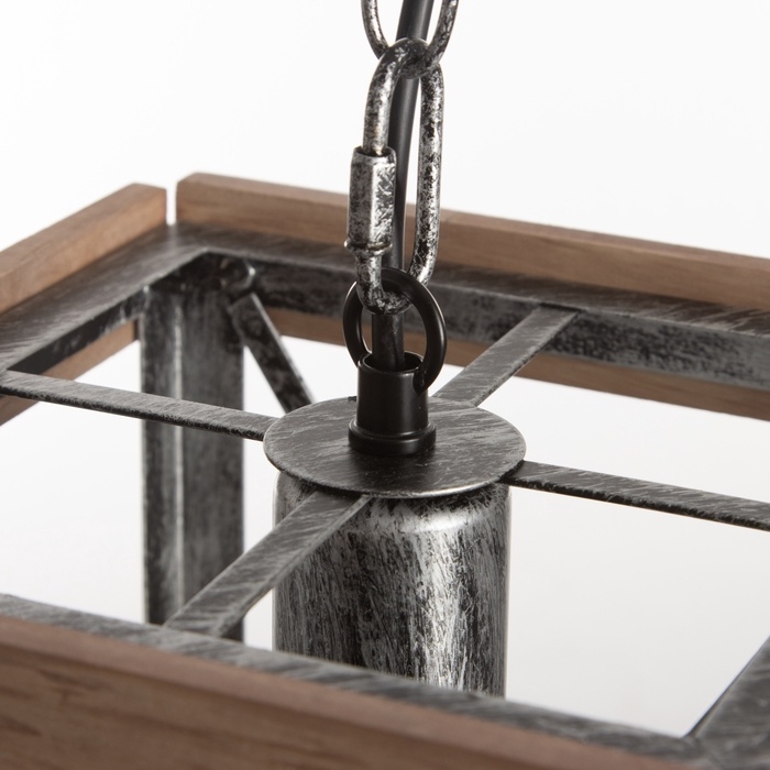 Светильник "Лунго" Е27 40Вт черный 15х15х20-170см