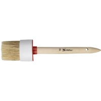 Кисть круглая №18/60 мм натуральная щетина, деревянная ручка MTX 82088